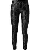 Ktz Geometric Panel Leggings - Lyst