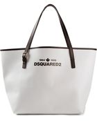 DSquared2 Printed Tote - Lyst