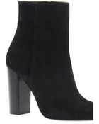Lanvin Sona Suede Ankle Boots - Lyst