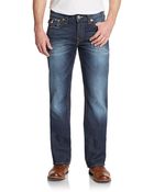 True Religion Straight-Leg Cotton Jeans - Lyst