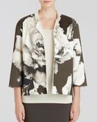 Lafayette 148 New York Anne Floral Print Jacket - Lyst