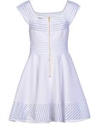 Milly Short Dress - Lyst