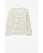 Cos Sheer Printed Top - Lyst