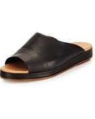 Rag & Bone Falk Leather Sandal Slide - Lyst