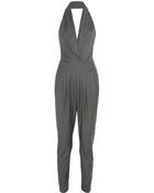 Temperley London Lila Wool-Twill Jumpsuit - Lyst