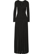 Hervé Léger Bead-Embellished Bandage Gown - Lyst