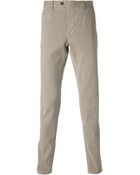 Fay Chino Trousers - Lyst