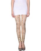 Pinko Black Leggings - Lyst