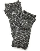 Kate Spade Cosmic Sequined Mittens - Grey - Lyst