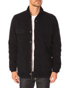 Ben Sherman Lined Cardigan Heatglued Patched Pockets - Lyst