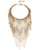 Erickson Beamon Ballroom Dancing Necklace - Gold - Lyst