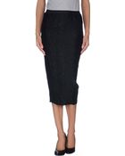 Rick Owens 34 Length Skirt - Lyst