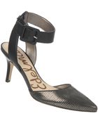 Sam Edelman Okala Leather Heels - Lyst