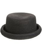 Asos Straw Deep Brim Boater Hat - Lyst