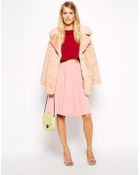 Asos Midi Skater Skirt - Lyst