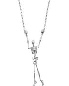 Vivienne Westwood Skeleton Necklace - Lyst