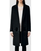 AllSaints Elba Coat - Lyst