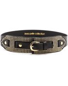 Linea Pelle Nailhead Studded Belt Black - Lyst