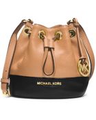 Michael Kors Jules Color-Block Leather Crossbody - Lyst