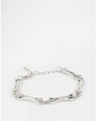Asos Bone Bracelet - Lyst