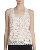 Madison Marcus Zing Lace Tank - Lyst