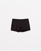 Zara Bermuda Shorts - Lyst