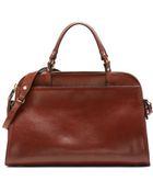 Vince Camuto Vc Signature Crocc Satchel - Lyst