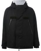 Moncler Gamme Bleu Hooded Coat - Lyst