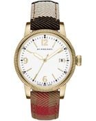 Burberry Swiss House Check Woven Strap Watch - Lyst