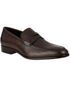 Tod's Leather Penny Loafer - Lyst