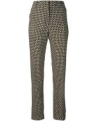 Jonathan Saunders Checkered Straight Leg Trousers - Lyst