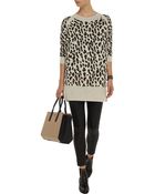 Halston Heritage Leather Tote - Lyst