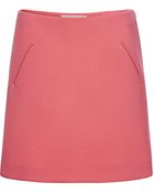 Marni Double Face Crepe Skirt - Lyst