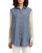 Elizabeth And James Tucker Shirt - Lyst