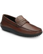 Bruno Magli Erosin Pebbled Leather Loafers - Lyst