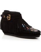 Ash Booties - Serpaco Fringe - Lyst
