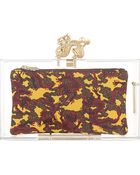 Charlotte Olympia Dragon Pandora Clutch - Lyst