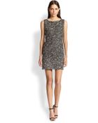 Alice + Olivia Mckee Embellished Shift Dress - Lyst