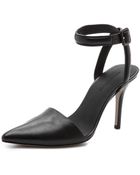 Alexander Wang Lovisa Ankle Strap Pumps - Black - Lyst