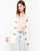 Gloverall Hooded Duffle Coat - Lyst