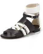 Michael Kors Winston Flat Strappy Sandals - Lyst
