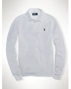 Polo Ralph Lauren Custom-Fit Solid Rugby - Lyst
