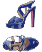 Luciano Padovan Sandals - Lyst