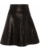 Temperley London Majorelle Leather Skirt - Lyst