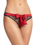 Mimi Holliday By Damaris Zoom Bow Thong - Lyst