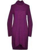 Patrizia Pepe Short Dress - Lyst