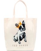 Ted Baker Large Printed Shopper Bag - Lyst