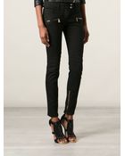 Balmain Skinny Trousers - Lyst