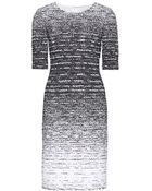Oscar de la Renta Bouclé Dress - Lyst