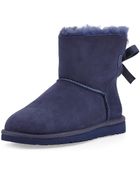 Ugg Australia Mini Bailey Bow-Back Boot - Lyst